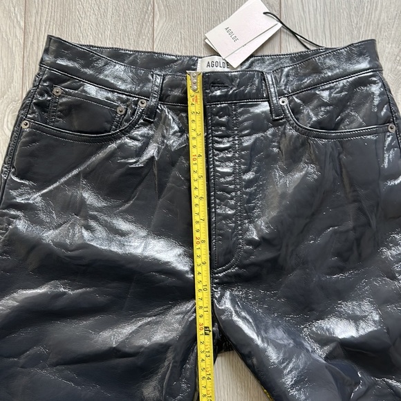 AGOLDE RECYCLED LEATHER 90'S PINCH WAIST - Picture 3 of 9